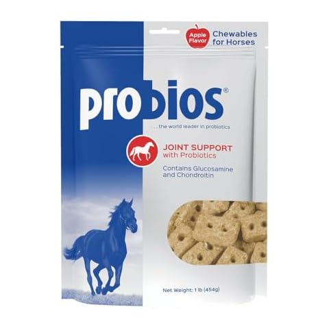 Probios Horse Treats for Hip and Joint with Glucosamine, 1-Pound Cover