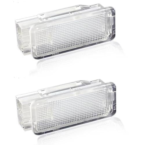Genérico Canbus LED Luz Interior Para Citroen Peugeot, Blanco Trunk/Footwell Bombilla C2 C3 C4 C5 C6 C8 DS3 Peugeot 1007 207 306 308 5008 607 RCZ (2pcs)