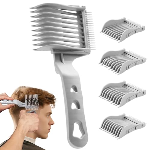 MAYCREATE 4Pcs Fade Comb Set 4 Pieces - Image 2