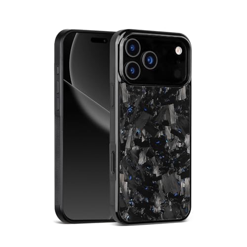 Coque carbone forgé iPhone 17 Pro antichoc fine résout les chutes
