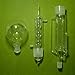 NANSHIN lab Glass,1000ml soxhlet Extractor with Boiling Flask Distillation Lab Glass 29/32 60/45