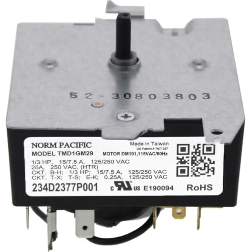 Image of Parts Master Dryer Timer