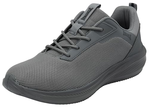 Lonsdale Bowside è una sneaker athleisure super leggera. È confortevole sul piede con un look elegante e minimalista. Scarpa sportiva con lacci con tomaia in rete traspirante e suola leggera.