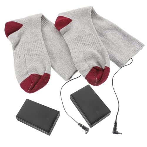 Chaussettes chauffantes électriques de ski et randonnée Gatuida réglage température coton