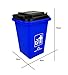Nuanmu Trash Can Toy Kids Garbage Classification Learning Toys Children's Toys Card Game Board Game 4pcs Garbage cans+100cards