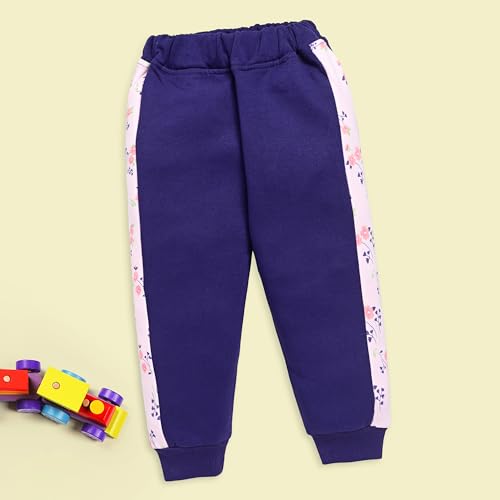 Image of LuvLap Baby Girls Full Sleeve Sweatshirt & Pyjama Set