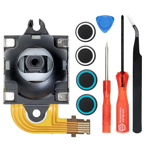 Sedicoca 1-Pack Right Joystick Replacement Kit for PlayStation Portal PS Portal Console/PS5 VR2Controller,Analog Thumb Stick Repair Hall Effect Joystick for PS5 Portal/PSVR2 Controller(Right Joystick)