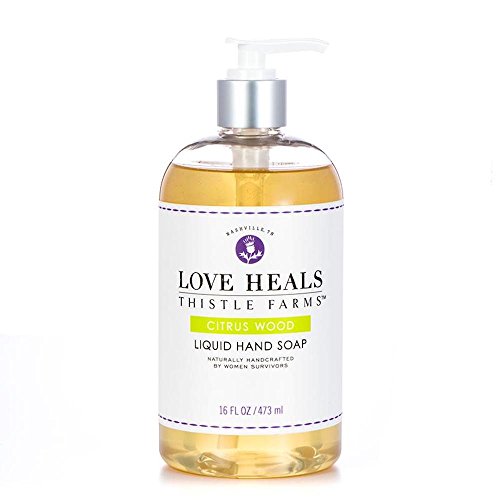 Thistle Farms Love Heals Liquid Hand Soap 16 fl oz 473 ml (Citrus Wood)