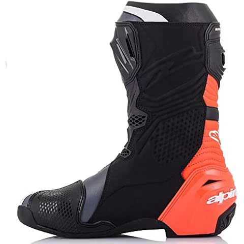 Alpinestars Herren Supertech R Motorradstiefel Ankle Boot, Schwarz, 44 EU Cover