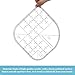 Rulers for Quilting and Sewing, Quilt Ruler Curved Corner Cutter Ruler Acrylic Quilting Templates for DIY Sewing