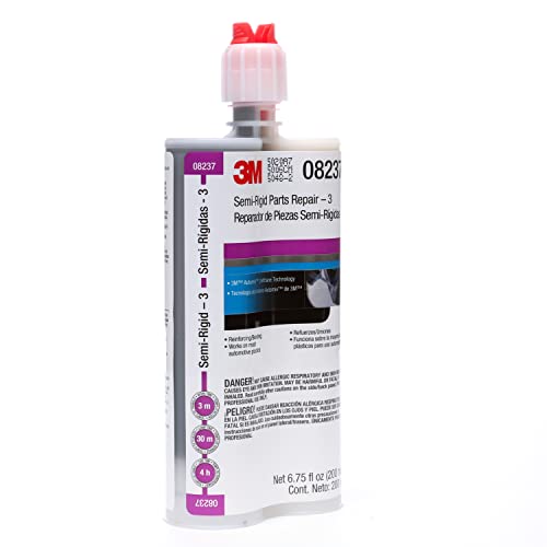 Image of 3M Semi-Rigid Parts Repair - 1, 08235, Black, 200 mL Cartridge