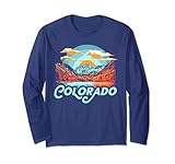 Photo Gallery retro mountains graphic vintage 80 s colorado maroon bells retro mountains maglia a manica Photo Gallery retro mountains graphic vintage 80 s colorado maroon bells retro mountains maglia a manica