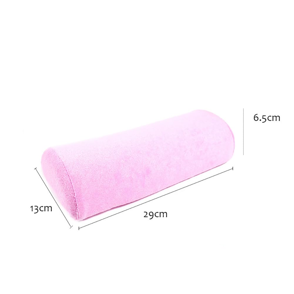 FSSTUD Nail Art Rest Kissen Nagel Hand Kissen Maniküre Armlehne Halter Nagel Tisch Schreibtisch Ständer Maniküre Handkissen Pad für Salon Home Weiß