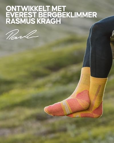 Danish Endurance Wandelsokken met Merino Wol, voor Dames & Heren, 3 paar - Afbeelding 6