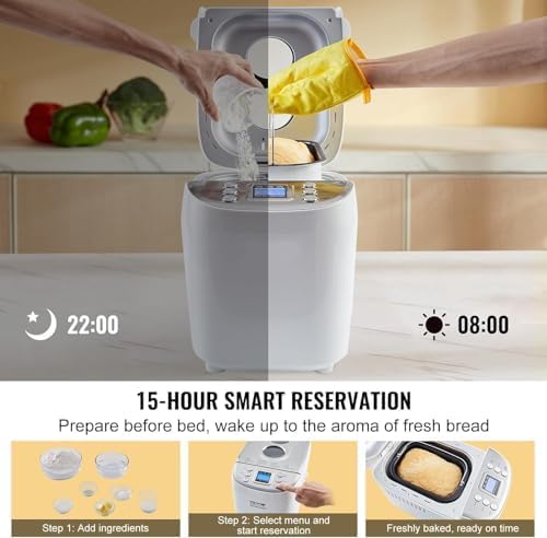 Machine à pain programmable pour un réveil gourmand avec du pain chaud - 6