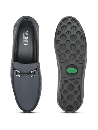Image of SIR CORBETT Leather Loafers for Men (Size 6 to 13)