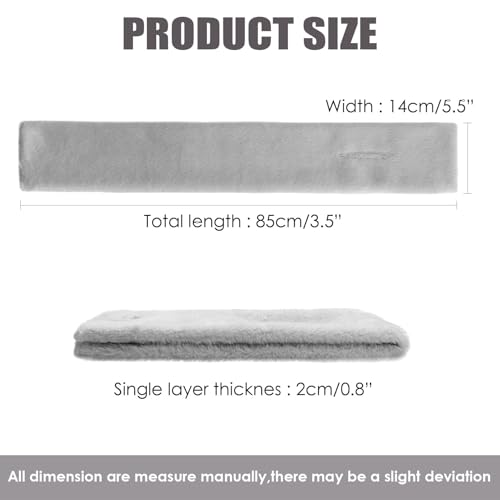 Faux Fur Collar Scarf for Women Winter, Fluffy Scarves Neck Shrug for Cold Weather3