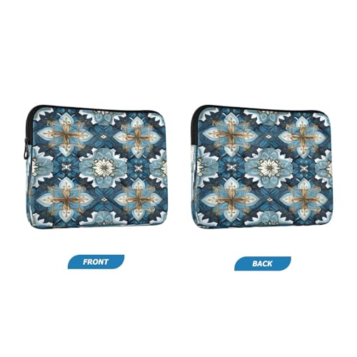 Funda para Laptop Azul Talavera Mexicana 13-14 Pulgadas miniatura 2