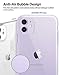 OCOMMO Clear iPhone 11 Case, (Anti-Yellow) Full Body Shockproof Protective Soft Silicone TPU Case for iPhone 11, Wireless Charging Pad Compatible, Clear