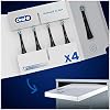 Cabezales de repuesto Oral-B iO Ultimate Clean, limpieza profunda avanzada, negro, paquete de 4 4