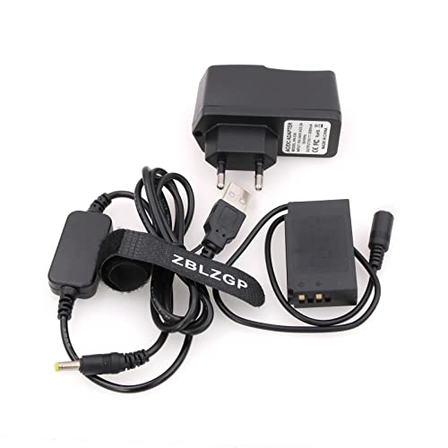 ZBLZGP Adaptador AC + EP-5C DC Coupler - Cable de alimentación para cámara Nikon 1J1 1J2 1J3 1V3 1AW1 Coolpix P1000 Nikon DL24-500