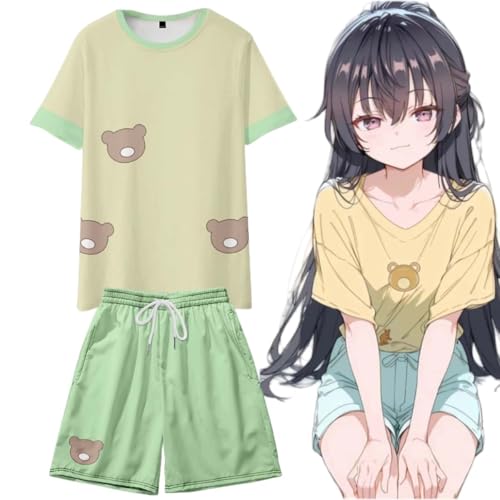 [Brix Zomp] X{\bƃVAŃfׂ̃A[ ㉺Zbg hL󂔃Vc Z RX`[ cosplay RXvߑ N} pW}    (S,nY|) [sAi]