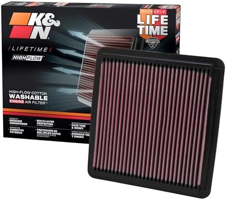 K&N 33-2304 Motorluftfilter: Hochleistung, Prämie, Abwaschbar, Ersatzfilter,Erhöhte Leistung, 2003-2019 (Forester, Legacy, Outback, Impreza, WRX, Levorg, Crosstrek, Tribeca)