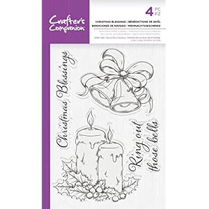 Crafter’s Companion Photopolymeer stempel-kerst zegeningen, A6