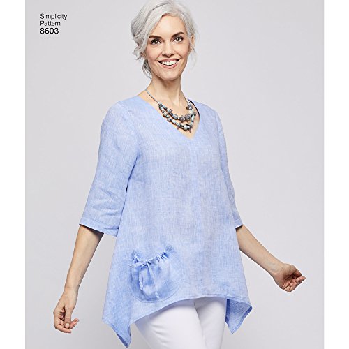 Patron Creative Patterns Hauts La Simplicité A tailles XS à XL pour patrons - 3
