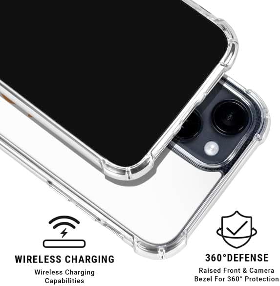 Skinit Clear Phone Case Compatible with iPhone 15 - Officially Licensed University of Tennessee-Knoxville UT Vols Design