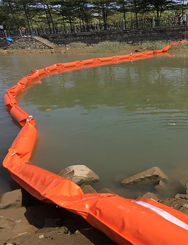 Inondation hydrocarbure solution avec flèche de confinement PVC 32,8 ft - 6