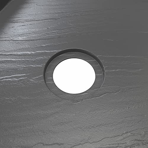 Image of DreamLine SlimLine 36 inch D x 60 inch W x 2 3 /4 inch H Left Drain Single Threshold Shower Base in Slate Gray
