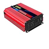 Onduleur à onde sinusoïdale 2200 watts 12 V à 110 V/120 V convertisseur avec écran LCD pour la maison.