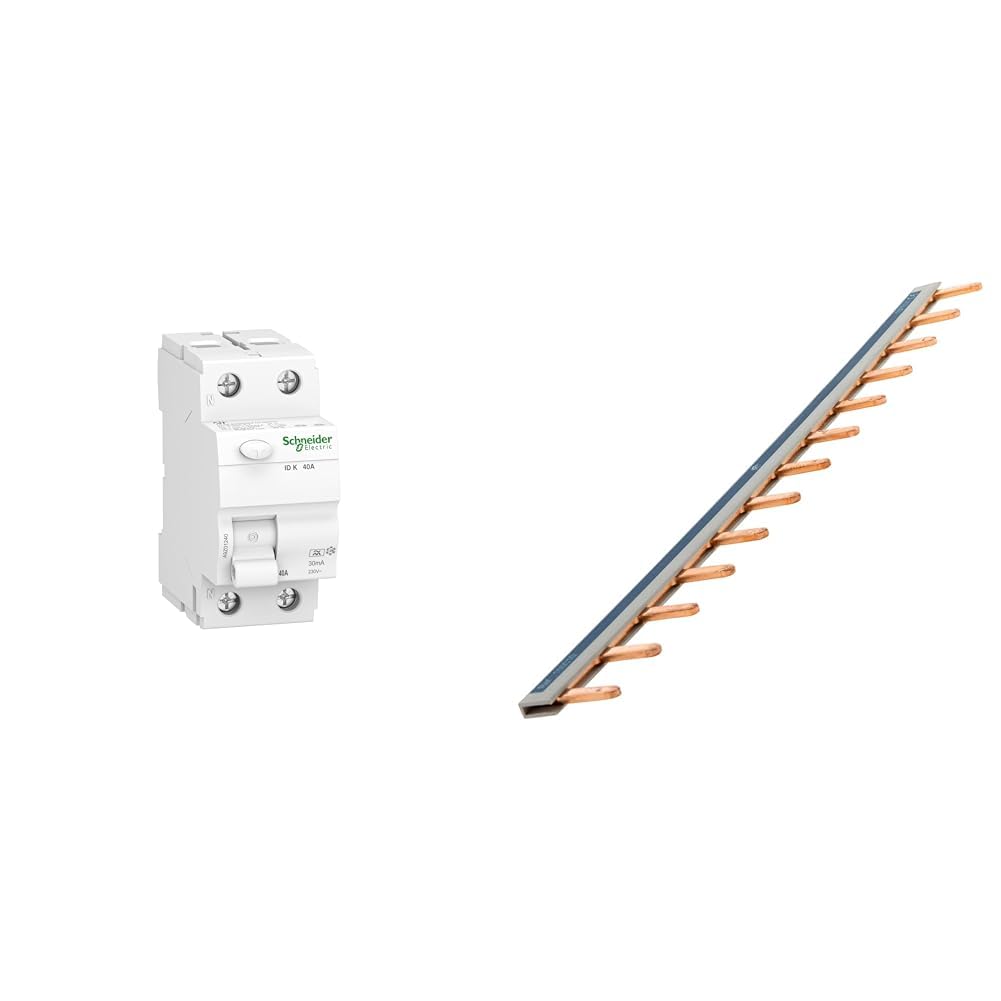 Schneider A9Z01240 ID K disjoncteur différentiel 2P 40A 30mA Type A et peigne 13 mod