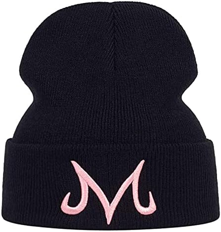 WTREPKON Goku Majin Buu Hat Hip-Hop Cap Skiing Cap Winter Beanie Knit Hat for Men Women Soft Cord Knitted Hats Warm Hat