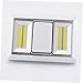UPKOCH 4pcs Magnetic Wardrobe Lamp Battery Emergency Light White Light for Home Use Simple Design for Wardrobe Hallway Lighting Tool