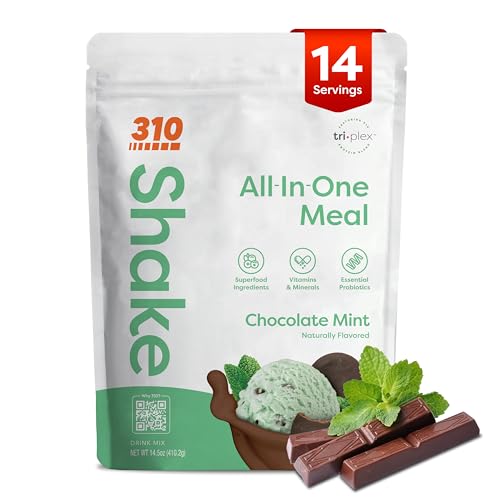 310 Nutrition All-In-One Meal Replacement Shake Powder - Chocolate Mint