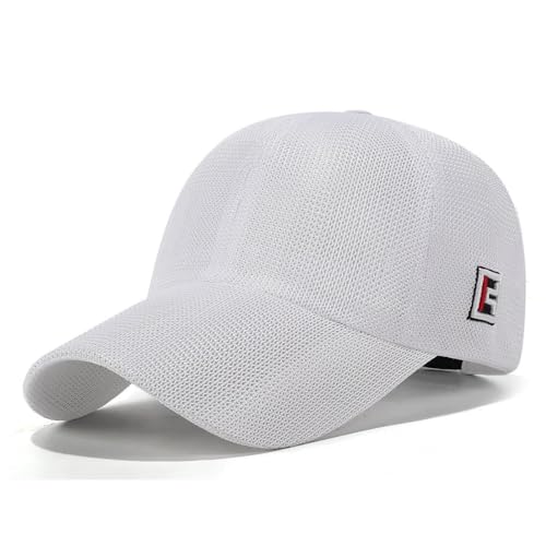 LISHIHE Baseball Caps Herren Sommer Mesh Herren-Baseballkappe Sonnenschutz Leicht Sonnenmütze Unisex Atmungsaktiv Für Outdoor-Aktivitäten Golf Tennis