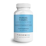 Theonia Probiotic Complex Supplement - 20 Billion CFU - Suitable for Vegetarians & Vegans - Supports Gut & Skin Health, Improves Immune Response - UK Manufactured - 60 Vegan Capsules