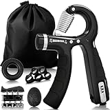 U-VKK Entraîneur de Prise Kit Renforceur Main 5 Pièces, poignée 5-60 kg, Entraîneur d'...