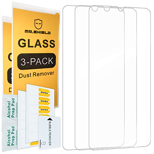[3-Pack]-Mr.Shield Designed For HuaweiÂ HonorÂ 10i [Tempered Glass] Screen Protector with Lifetime Replacement