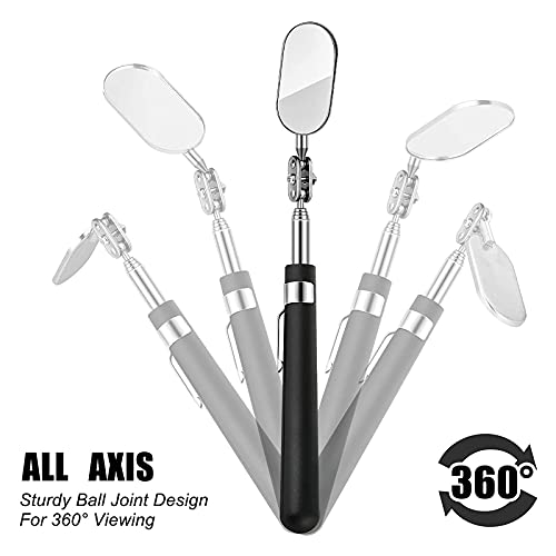 Ghulumn 3 stuks telescopische inspectie observeren inspectie tool voor controle van de conditie van het voertuig (ovaal) - Image 4