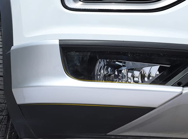 HIGH FLYING Frontschürze Stylingleiste Matt Für VW T-Roc (2017–2021) – 2 Stück, ABS, 3M-Klebeband