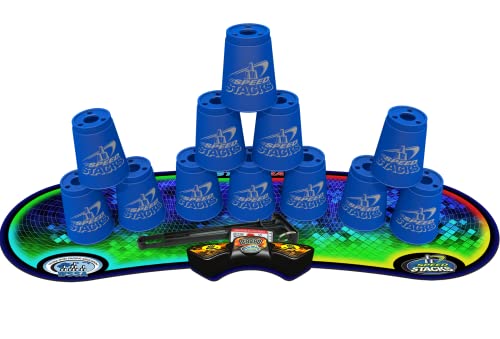 Speed Stacks | Sport Stacking Competitor Blue - 12 Cups Holding stem with GX Timer and mat | WSSA Approved product thumbnail 7