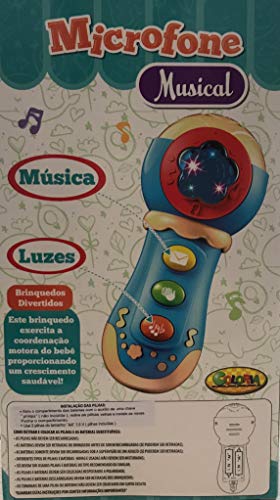 Microfone Musical, Coloria, Colorido