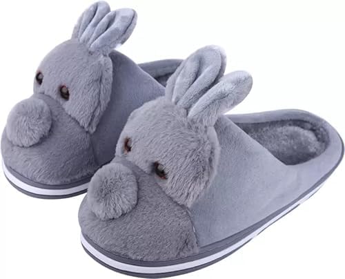 Womens Trendy Soft Warm Fur & Rubber Sole Winter Wear Bedroom Slipper (Grey-6) (B0CMTRL8ZS) Amazon Price History, Amazon Price Tracker