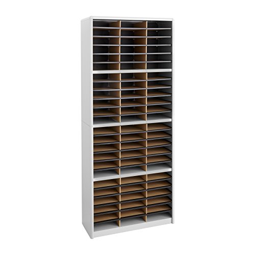 image for Safco Products Value Sorter Literature Organizer, 72 Compartment 7131M