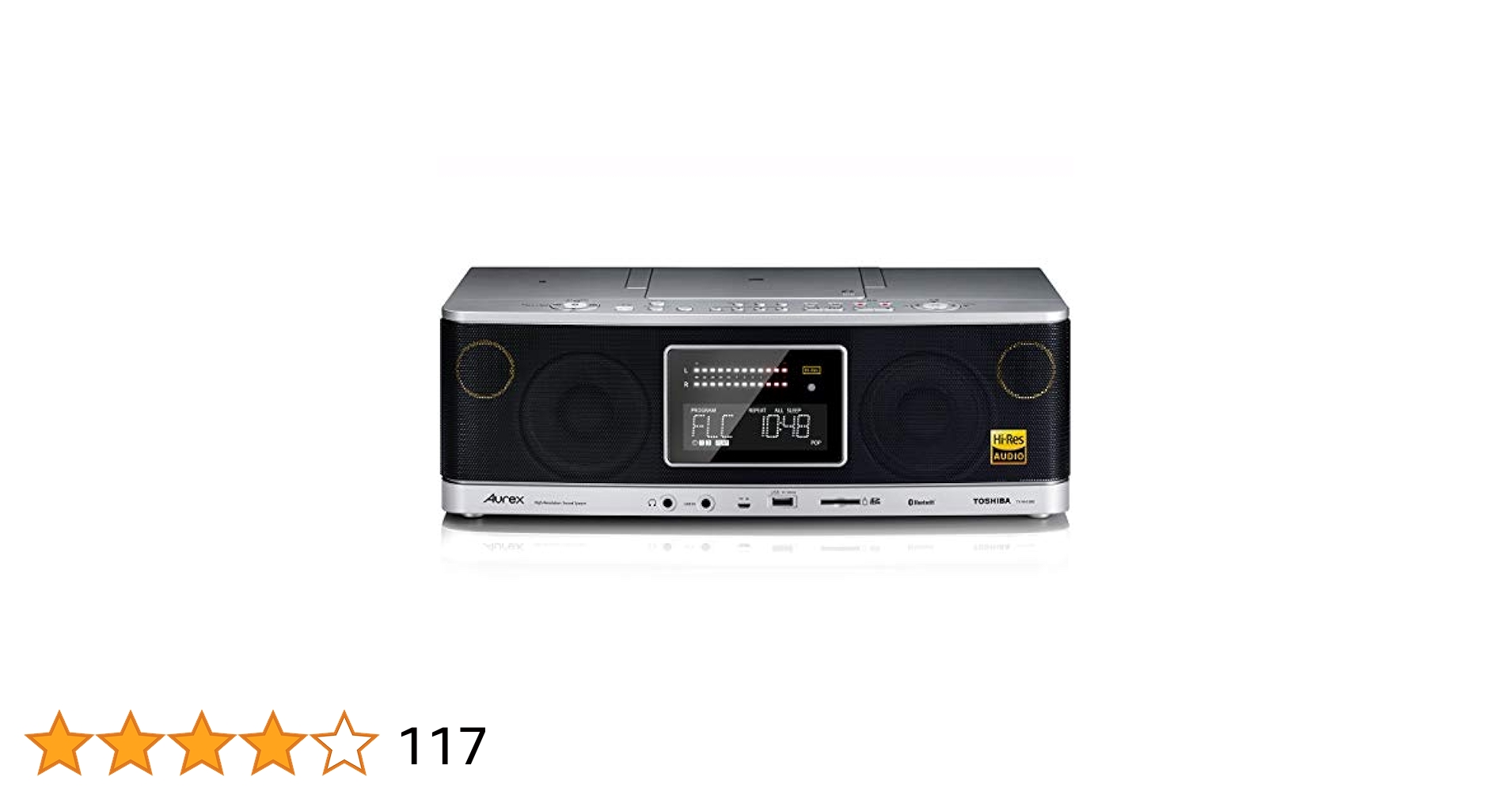 Amazon.co.jp: 東芝 CDラジオ ハイレゾ対応 Bluetooth搭載 Aurex