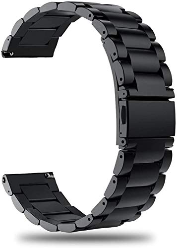 Uhrenarmband Kompatibel mit Huawei Watch GT 2 42mm/Honor MagicWatch 2 42 mm Armband, Mesh Gewebte Edelstahl Armband Ersatzband für Huawei