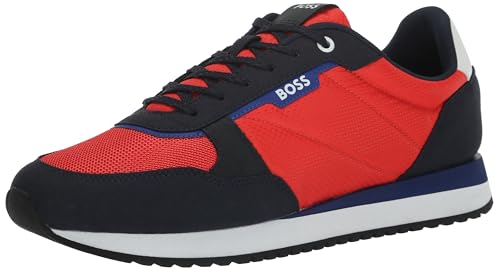Image of BOSS Men's Kai Retro Low Profile Sneakers